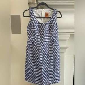 Tory Burch mid length cocktail dress size 8. Good condition.